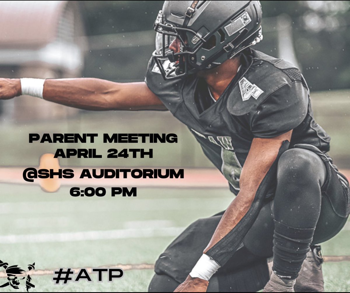 shawfootball1's tweet image. Shaw Football is having a parent meeting on Monday,  April 24th. Anybody that plans on playing next year needs to have a parent attend this meeting. We will be introducing coaches and talking  about the upcoming season. #SHAWU #ATP
