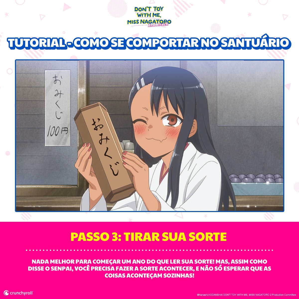 DON'T TOY WITH ME, MISS NAGATORO Brasil 😼 (@nagatoro_pt) / X