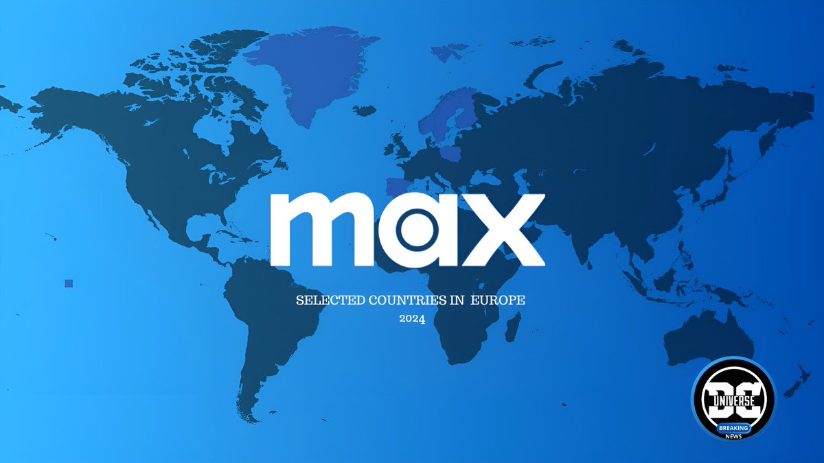 DCUBreakingNews's tweet photo. Confirmed! In Europe, "Max" will replace HBO Max in 2024. #StreamingonMax https://t.co/PUdh5yLzVy