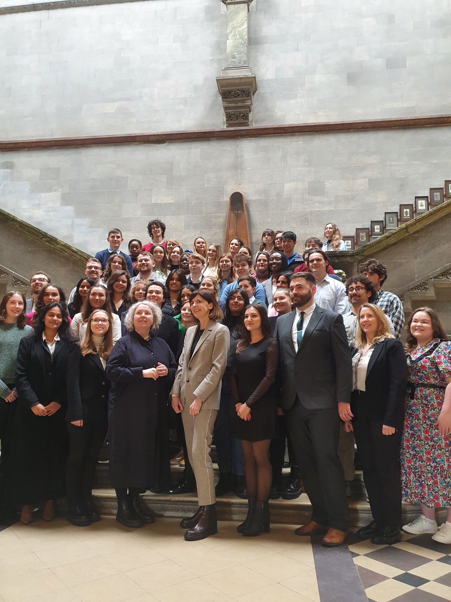 AccessTCD's tweet photo. A day in the life of a @LaidlawFoundatn #WomeninBusiness scholar! ⏰
They were delighted to hear from the @TCDLaidlaw  scholars as well as take part in a Q&amp;A with CEO @SVKempe and TCD Provost @LindaDoyle! 🎓
Thank you for supporting these amazing students! 
 #LaidlawScholars #TAP https://t.co/PufgheMOBe