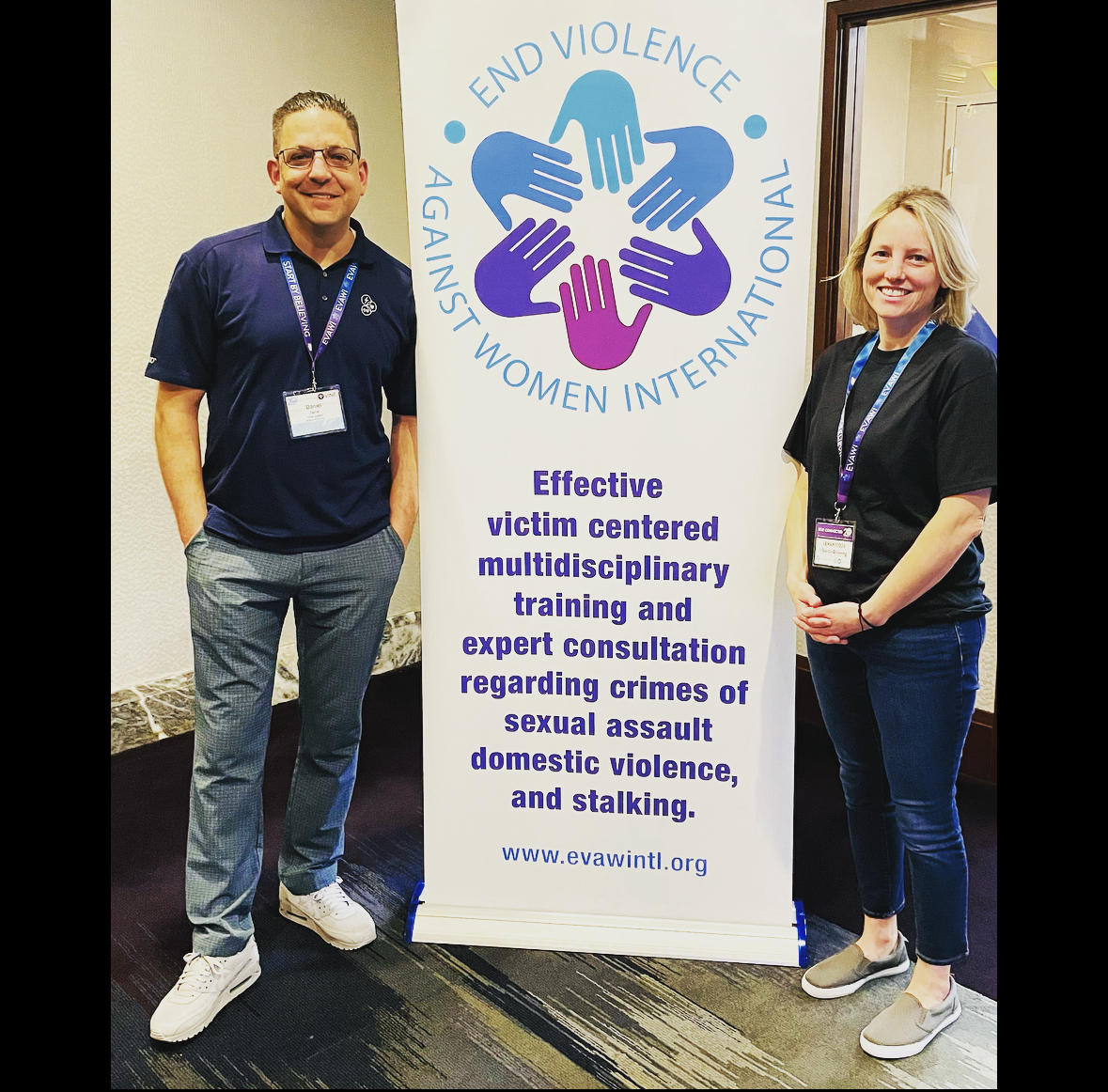 UMNpublicsafety's tweet photo. Investigators from UMPD attending the End Violence Against Women International conference #EVAWI #Investigations #SexualAssaultAwarenessMonth https://t.co/u8ymBRMHqA