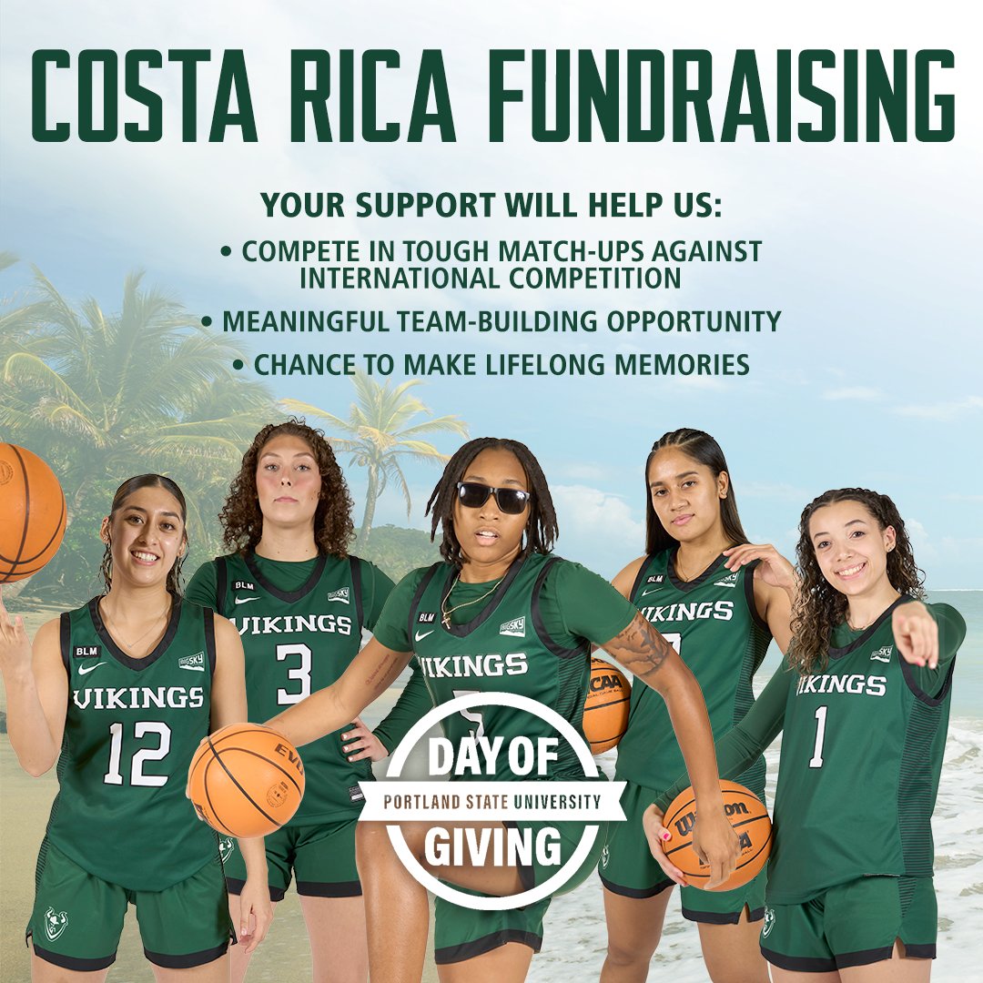 Help us break out the 😎!

It's #PSUDayofGiving today. Help us fundraise for our trip to 𝘾𝙤𝙨𝙩𝙖 𝙍𝙞𝙘𝙖 🇨🇷 by supporting the WBB Travel Fund. Donations will be accepted until April 21.

🔗 giving.psuf.org/s/1904/lg21/fo…

#GoViks | #BuildTheShip
