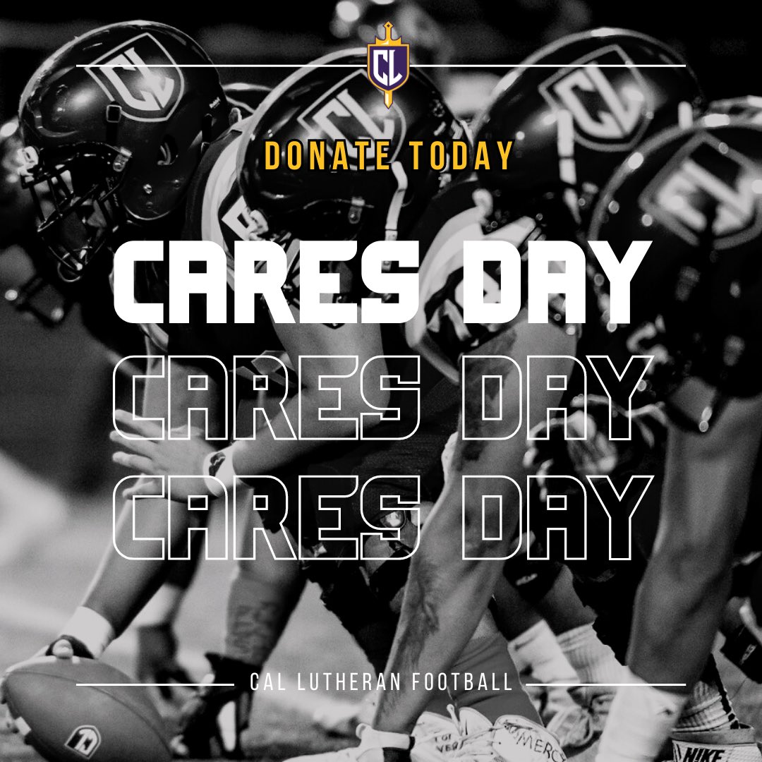 CARES DAY happening now! caresday.callutheran.edu/giving-day/676… DONATE NOW! 🏆🔥