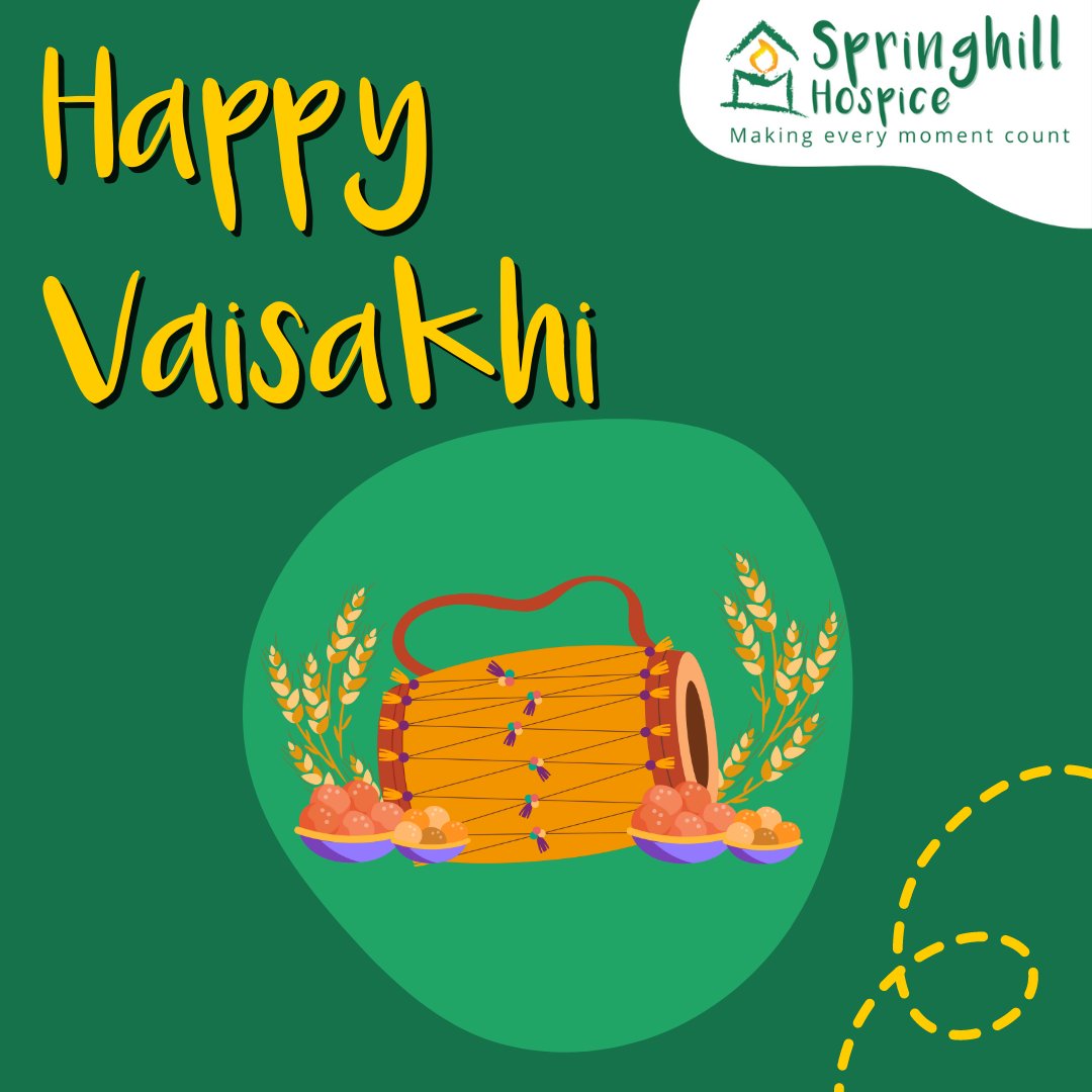 We would like to wish all our Sikh friends in the community a very #HappyVaisakhi. We hope you have a wonderful day celebrating. 💚