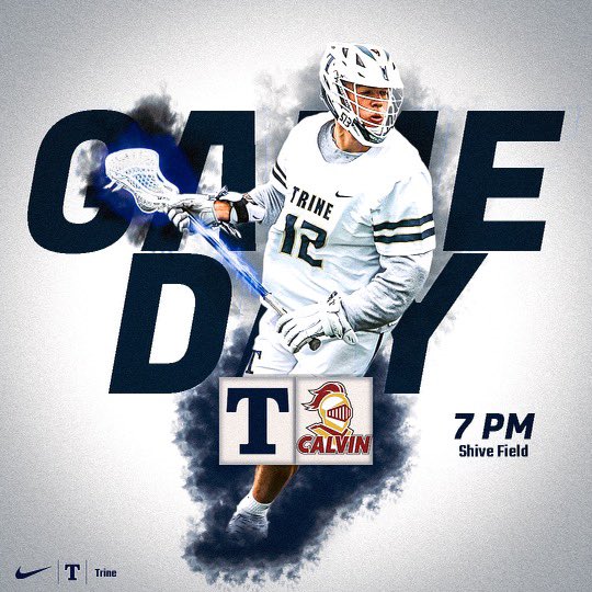 Free D3 t-shirts for todays game vs Calvin🥍 #GoThunder #TrineNation #D3Week