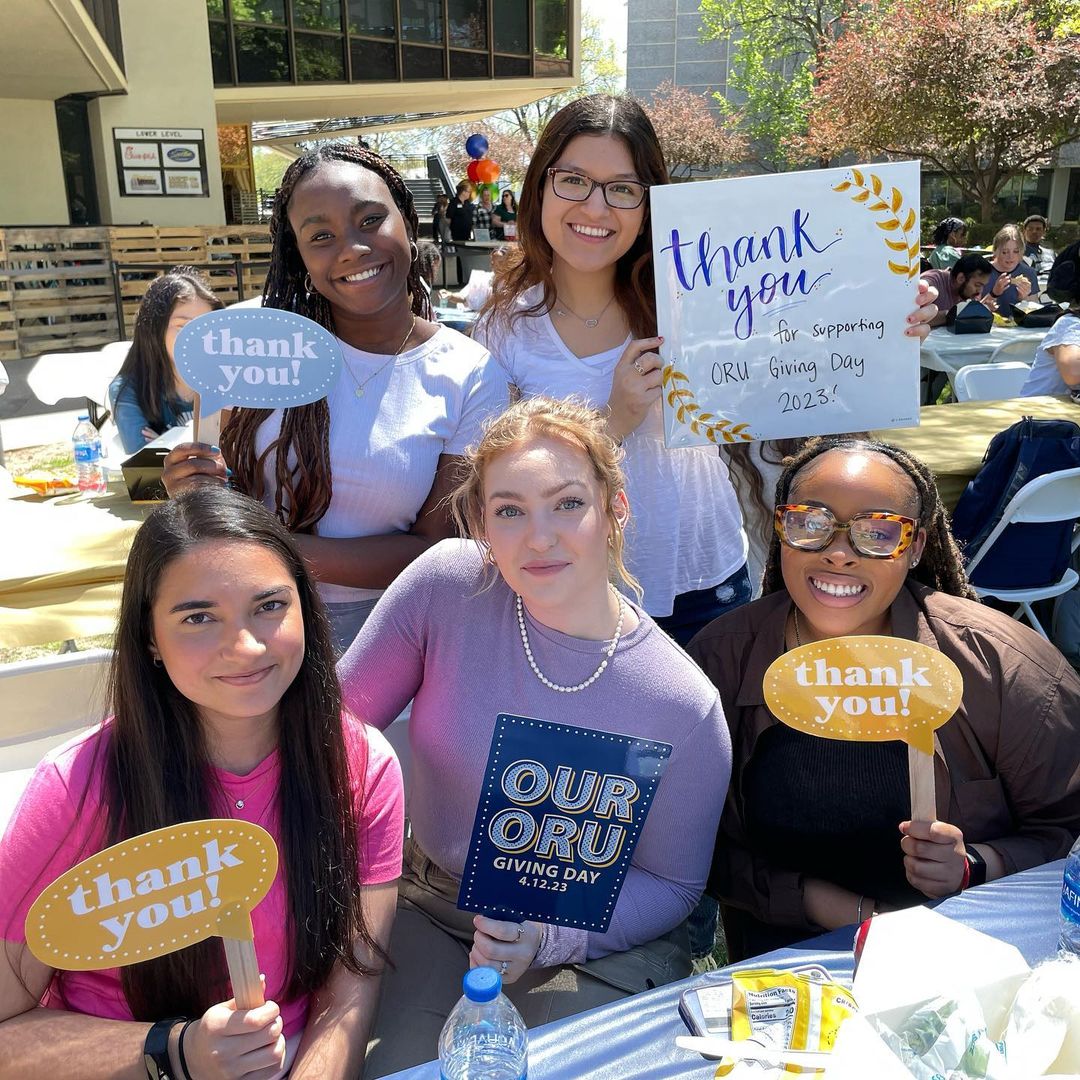 OralRobertsU's tweet photo. Thank you for supporting ORU!!!
Giving Day 2023 #ourORU https://t.co/pk25XXNM7Q