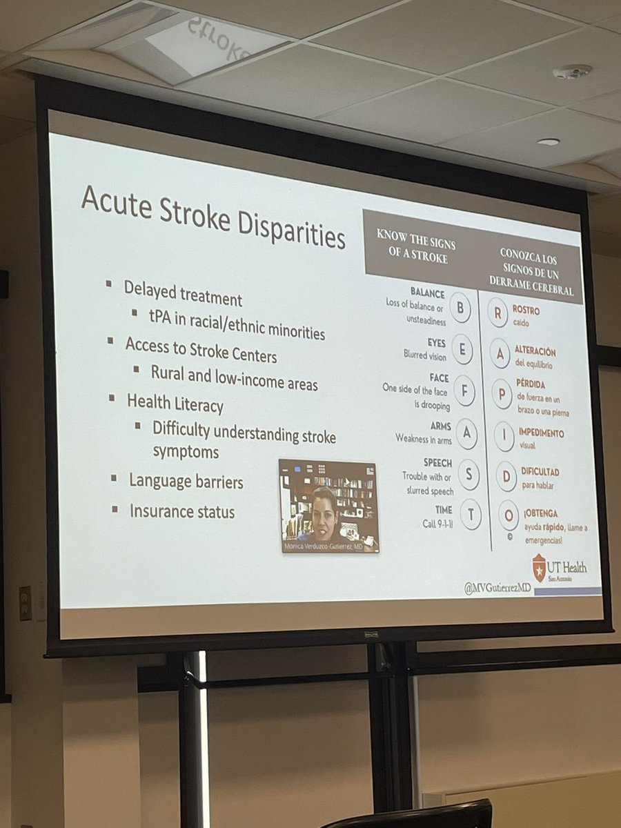 A special thank you to <a href="/MVGutierrezMD/">Monica Verduzco-Gutierrez, MD</a> for her wonderful presentation to the <a href="/MFBrehab/">Mary Free Bed</a> #physiatry residents on disparities in rehabilitation. You are such a role model and we are grateful for taking the time to teach us all today!