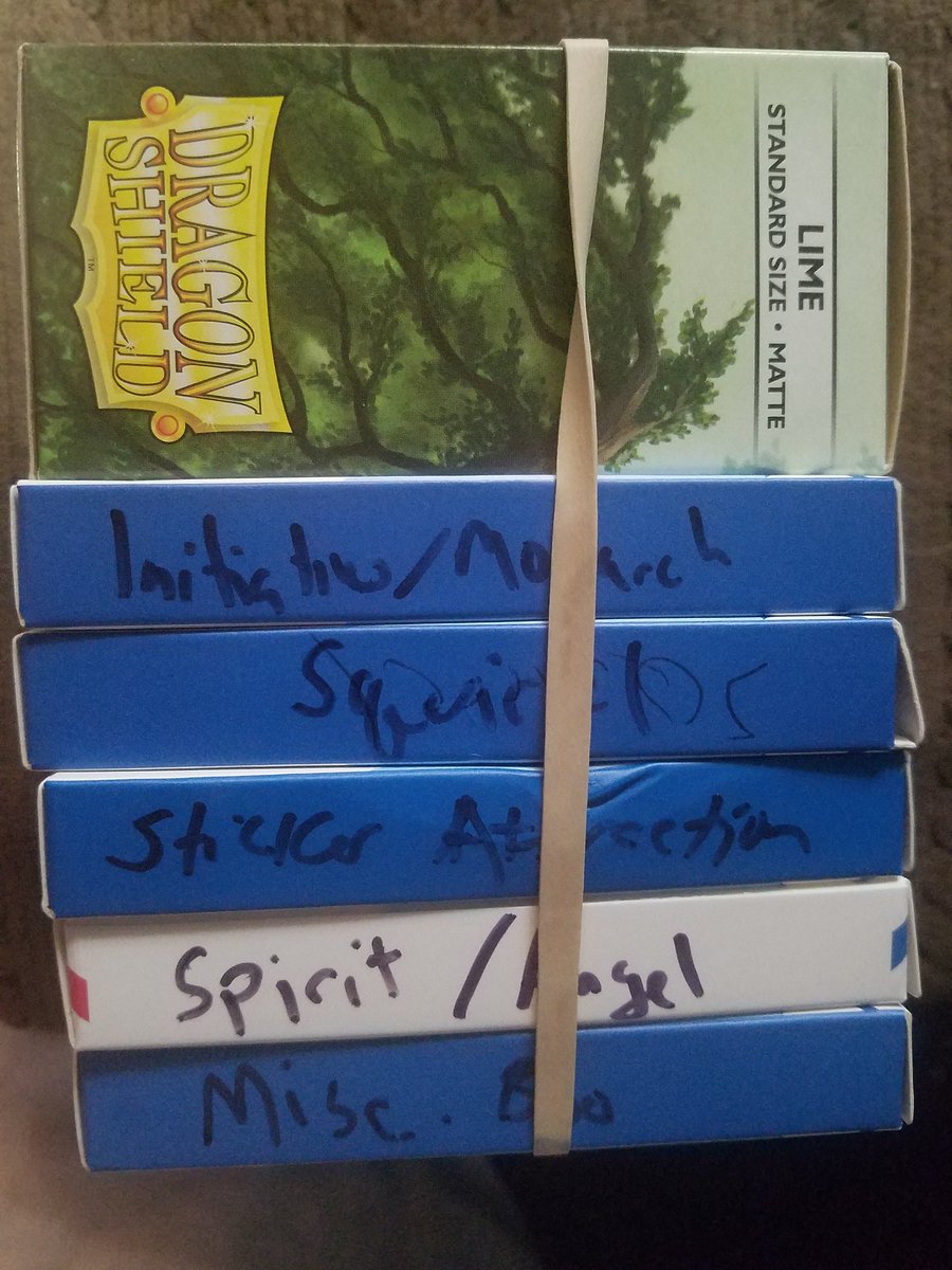 Getting a deck ready for a local Legacy Weekly and quickly noticing the amount of tokens needed for this deck, and I haven't even got to the sideboard yet.