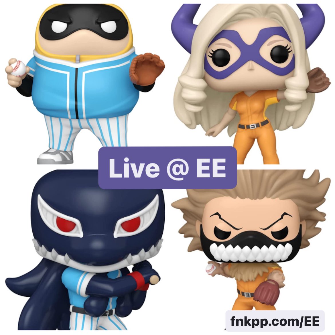 Funko POP News ! on Twitter "Now live! Let’s play ball, the My Hero