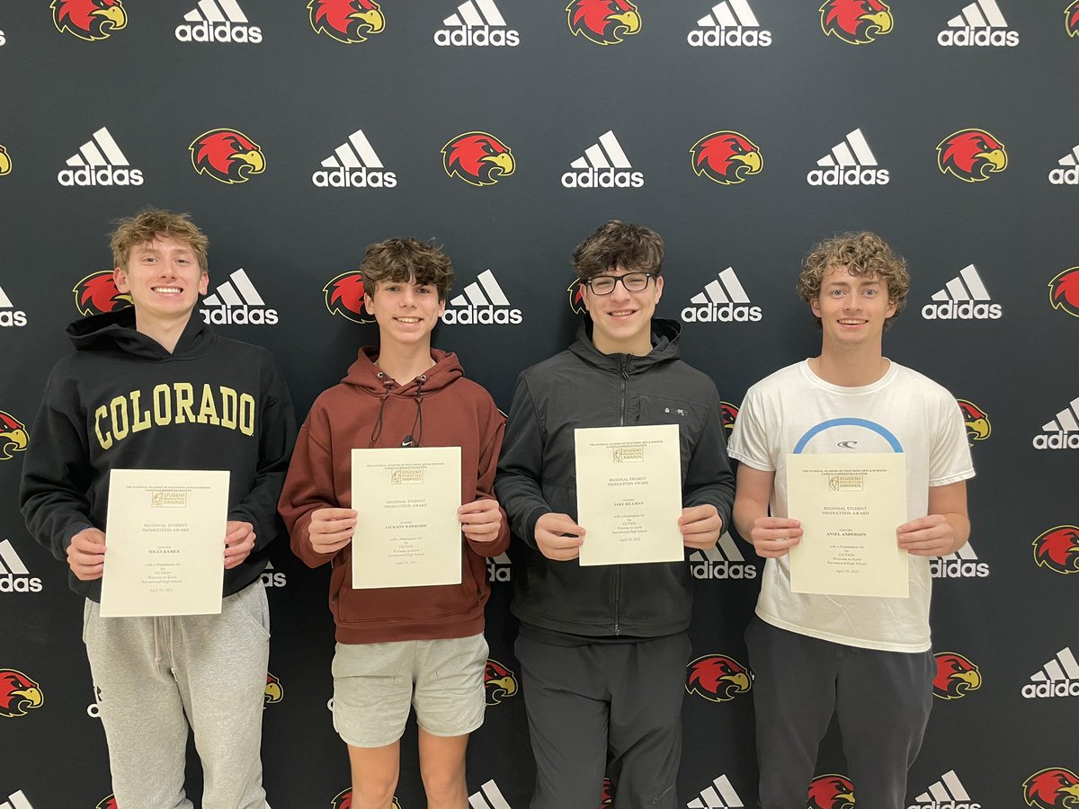 Our Welcome to Earth boys are very proud to show off their Midsouth student production award nomination for their short film. 🎥 #level2 #rhstv