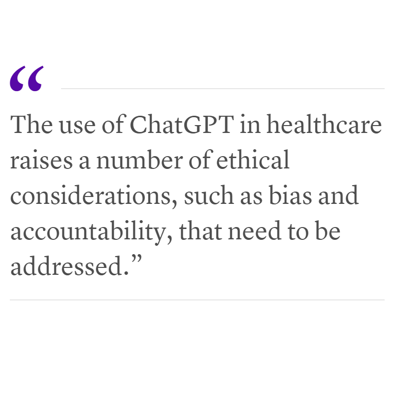 nejmcatalyst's tweet photo. With the enormous interest in and worry about ChatGPT, David Asch recently asked the chatbot how it might be useful in health care. Here's his interview: https://t.co/5a1MRkpbZU https://t.co/N3BAlxcOVe