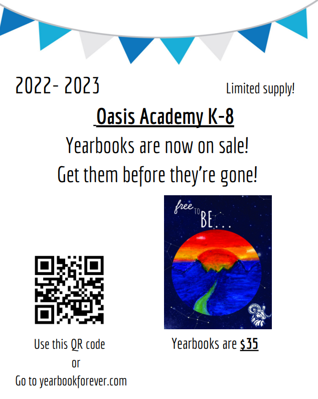 Oasis Academy on Twitter "K8 and high school yearbooks are still