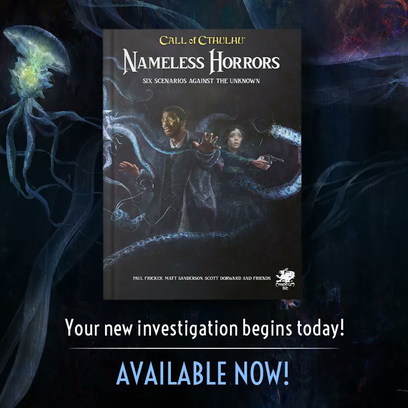 Chaosium tweet media