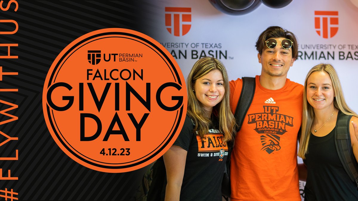 Impact the area you feel most passionate about. Click the link in our bio or visit utpb.edu/givingday, click a fund of your choice and #FlyWithUs TODAY!!