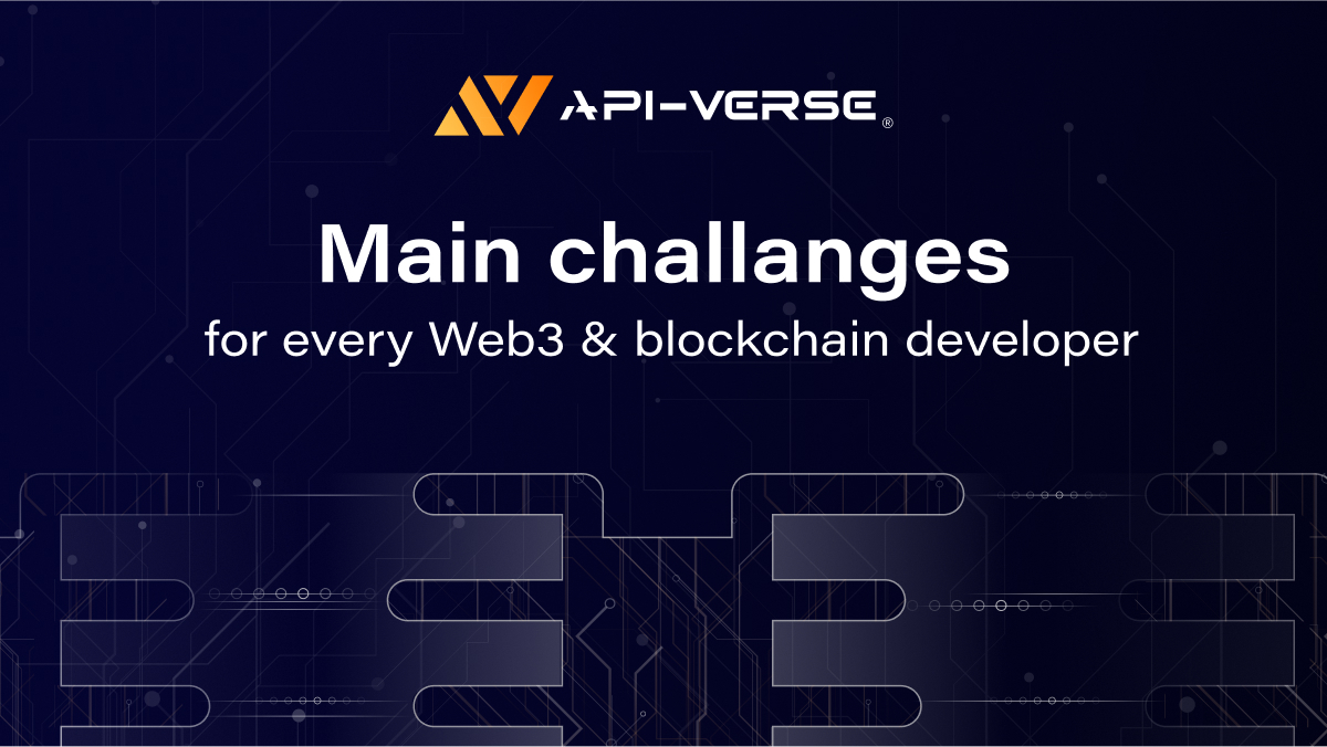 api_verse's tweet photo. Stay ahead of the curve in the rapidly-evolving world of tech ⛓️ 

If you're interested in #web3 and #blockchain development, check out this informative article about the main challenges in this field ⤵️ 
https://t.co/LeUroXc5Lw

#development #api #apiverse #dev https://t.co/VSjpkbm8qM