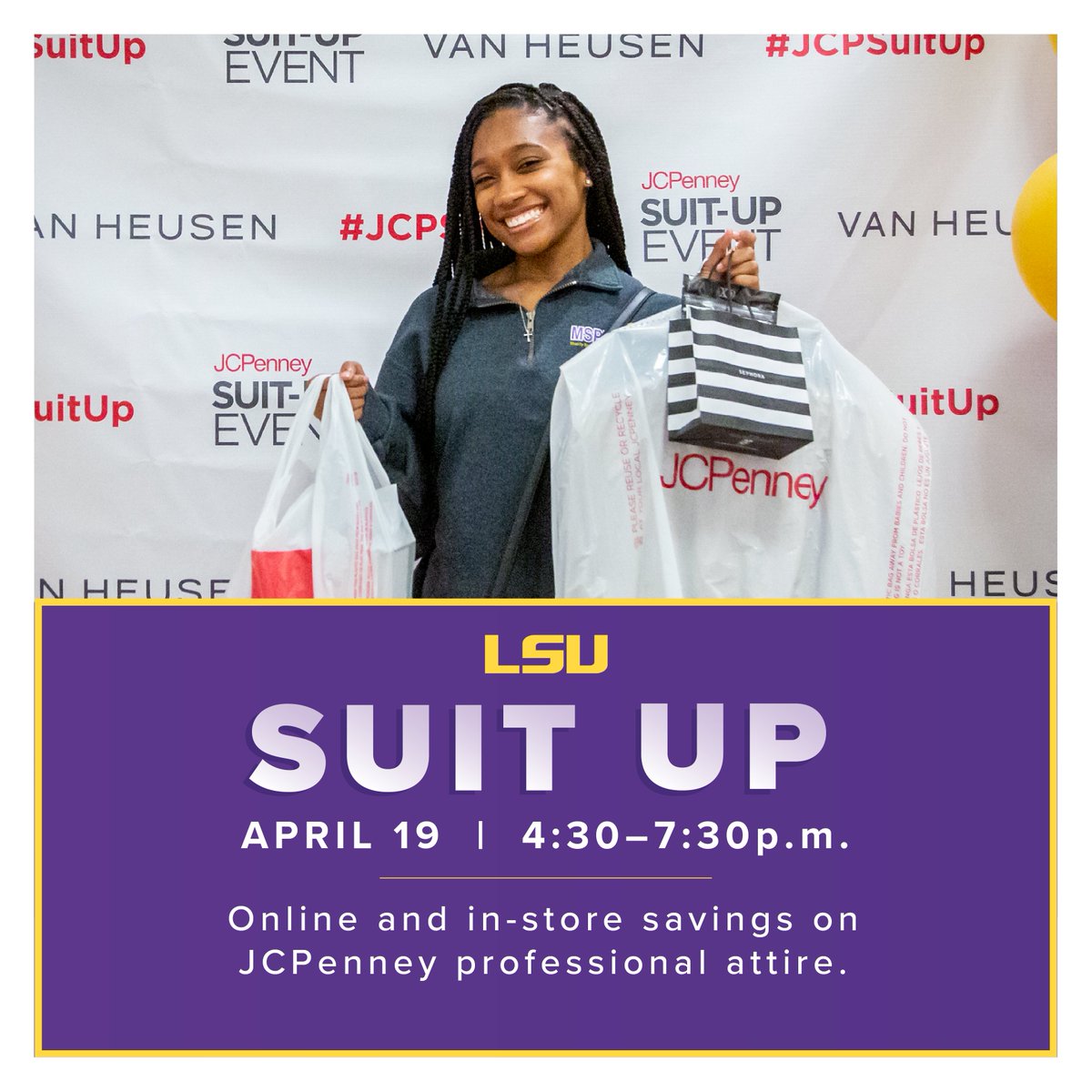Perfecting your style is key to a strong professional journey 👔

For business attire at discounts of up to 60%, check out Suit Up with JC Penney. 

To access the discount code and learn more, check the link in bio ⤴