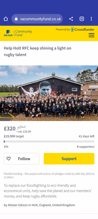 Holt RFC tweet media