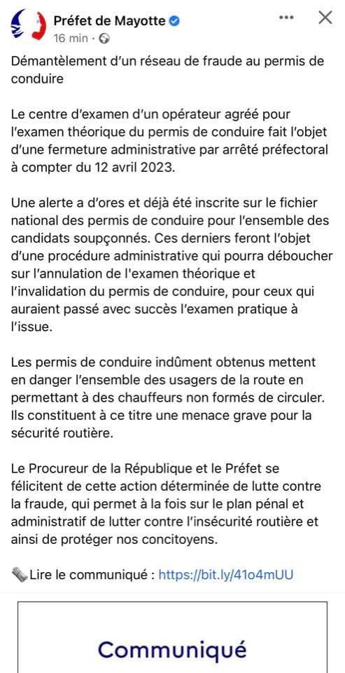 BeBrownDerka's tweet photo. @Prefet976 Merci pour les travaux https://t.co/hEkngFMatR