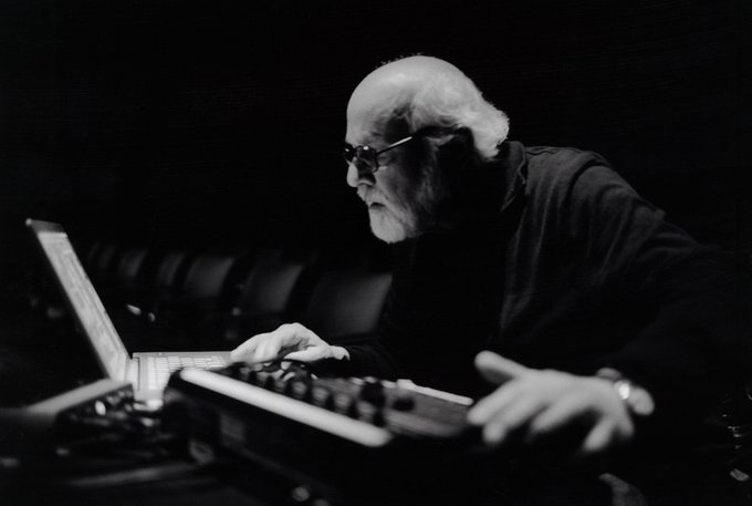Happy 90th birthday to Morton Subotnick! Pictured here at OM 13 in 2008. 
