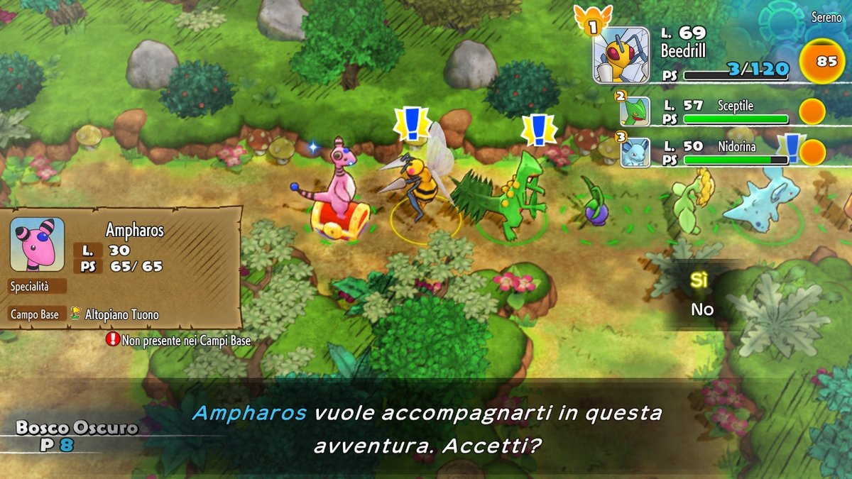 RobertoLoi95's tweet photo. Shiny Ampharos #PokemonMysteryDungeon #NintendoSwitch https://t.co/mGbpF61NyI