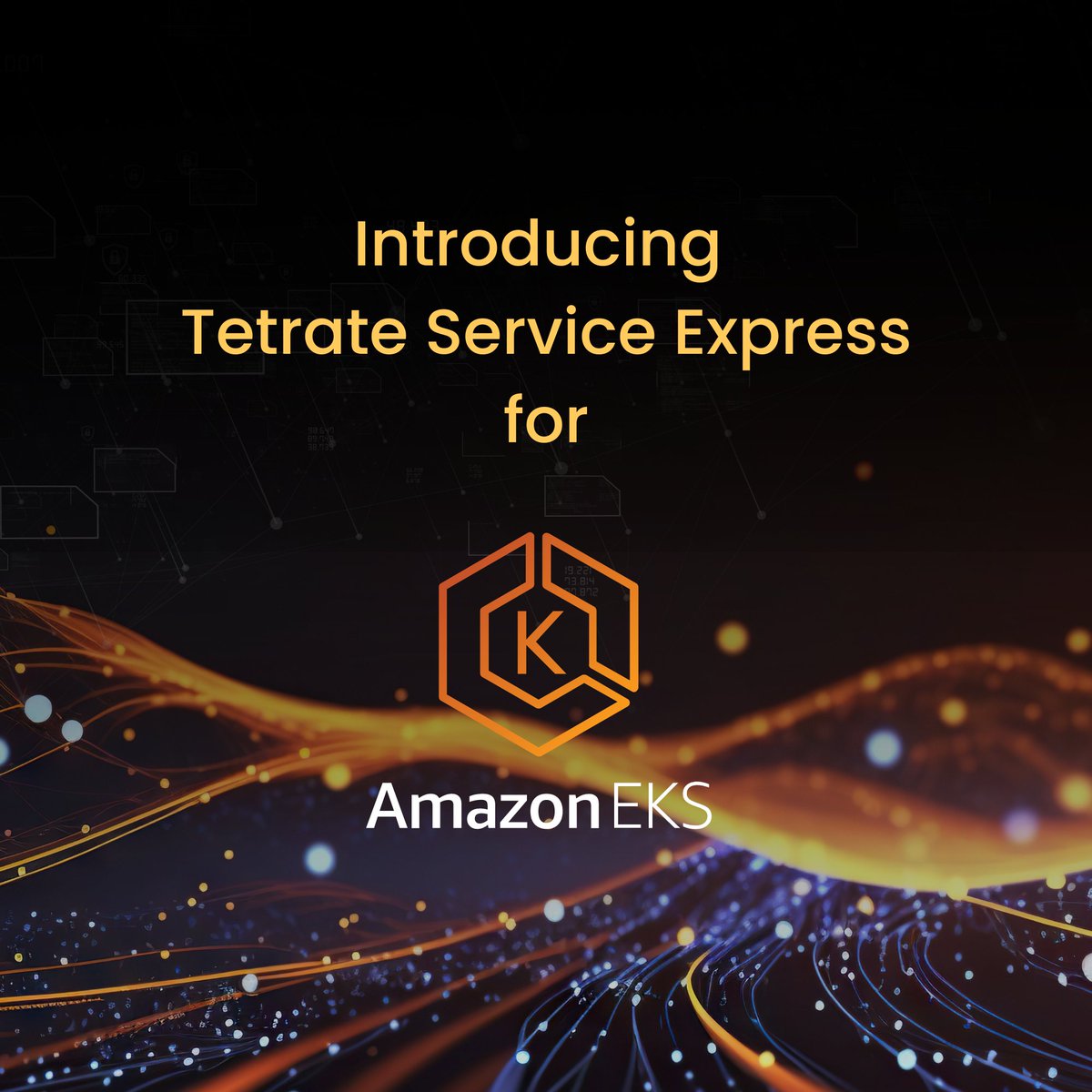 Tetrateio's tweet photo. We are unveiling a new product! 

Integrated into Amazon #EKS, Tetrate Service Express(TSE) makes it easy for DevOps &amp; DevSecOps teams using @awscloud to quickly see the ROI of an Istio-powered #servicemesh across their enterprise.

https://t.co/8cOSMsCp21

#kubernetes @IstioMesh https://t.co/qfgY2hFh1D