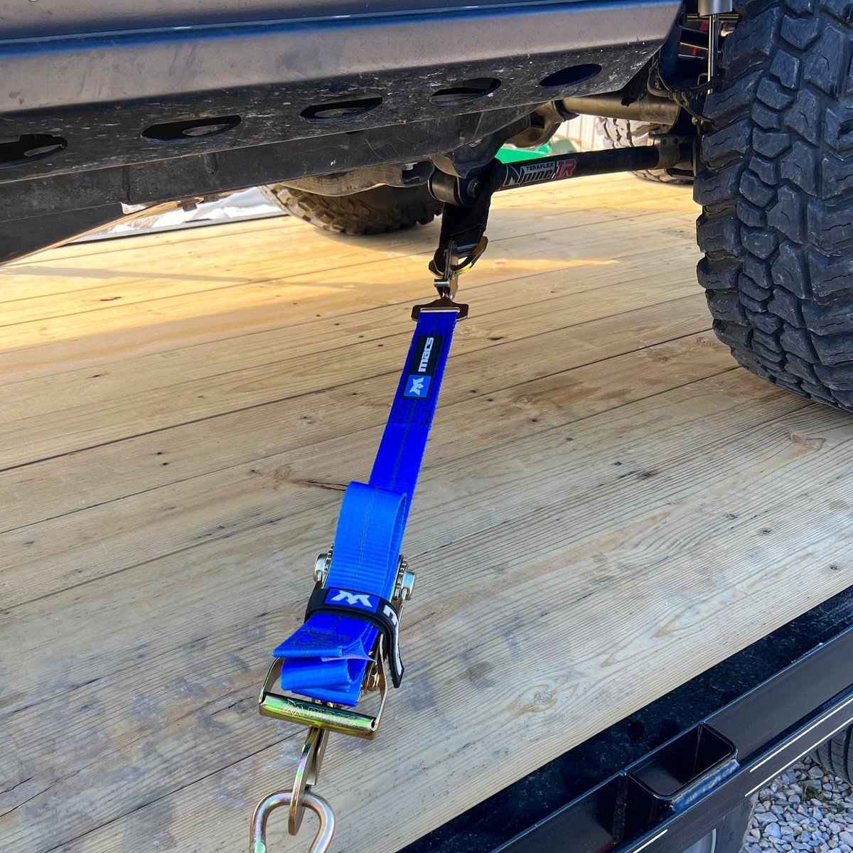Our friends at <a href="/meyerdist/">Meyer Distributing</a> #TrustMacs to keep their Jeeps safe and secure to and from events. Do you?