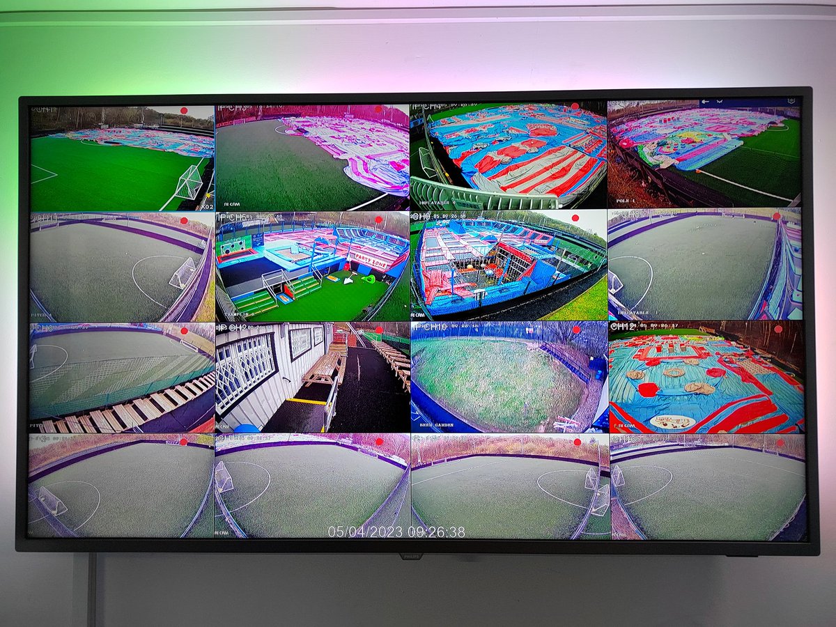 TechSecureGrou's tweet image. Our team have been working at SOCCERZONE Halesowen