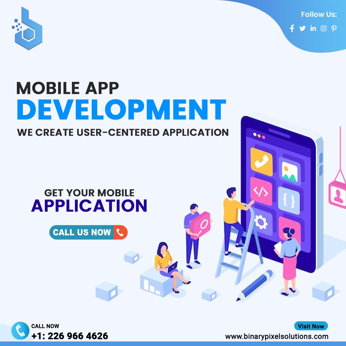 binarypixel_'s tweet image. Experience seamless functionality and unparalleled user experience with our mobile app development

➡Get in touch with us for more information: binarypixelsolutions.com/mobile-app-dev…

#BinaryPixel #brandawareness #branding #iosappdevelopment #androidappdevelopment