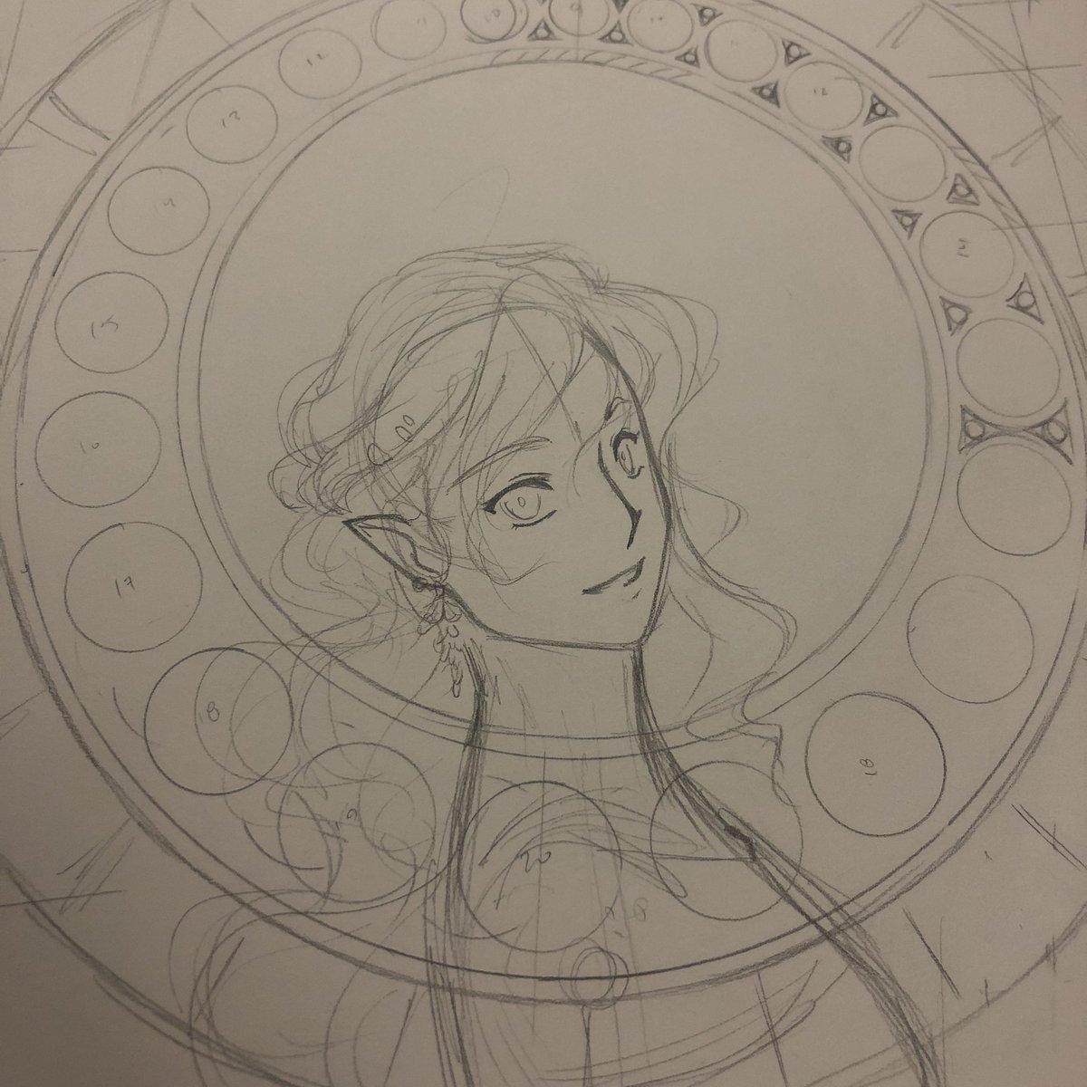 TheGildedOak's tweet photo. Doing some doodles!  Felt some kind of fantasy vibe that takes me back to my high school days reading Dragon Knights and the early days of Tsubasa Reservoir Chronicle. https://t.co/84GCS4k840