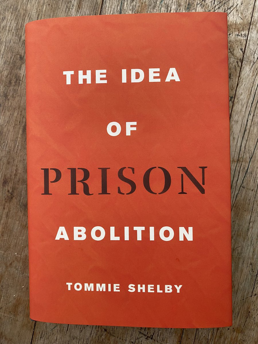 Andy West (@andywphilosophy) on Twitter photo This searching, undogmatic book by <a href="/tommie_shelby/">Tommie Shelby</a> looks at the reform vs abolition arguments with much needed intellectual scrutiny. This searching, undogmatic book by <a href="/tommie_shelby/">Tommie Shelby</a> looks at the reform vs abolition arguments with much needed intellectual scrutiny.