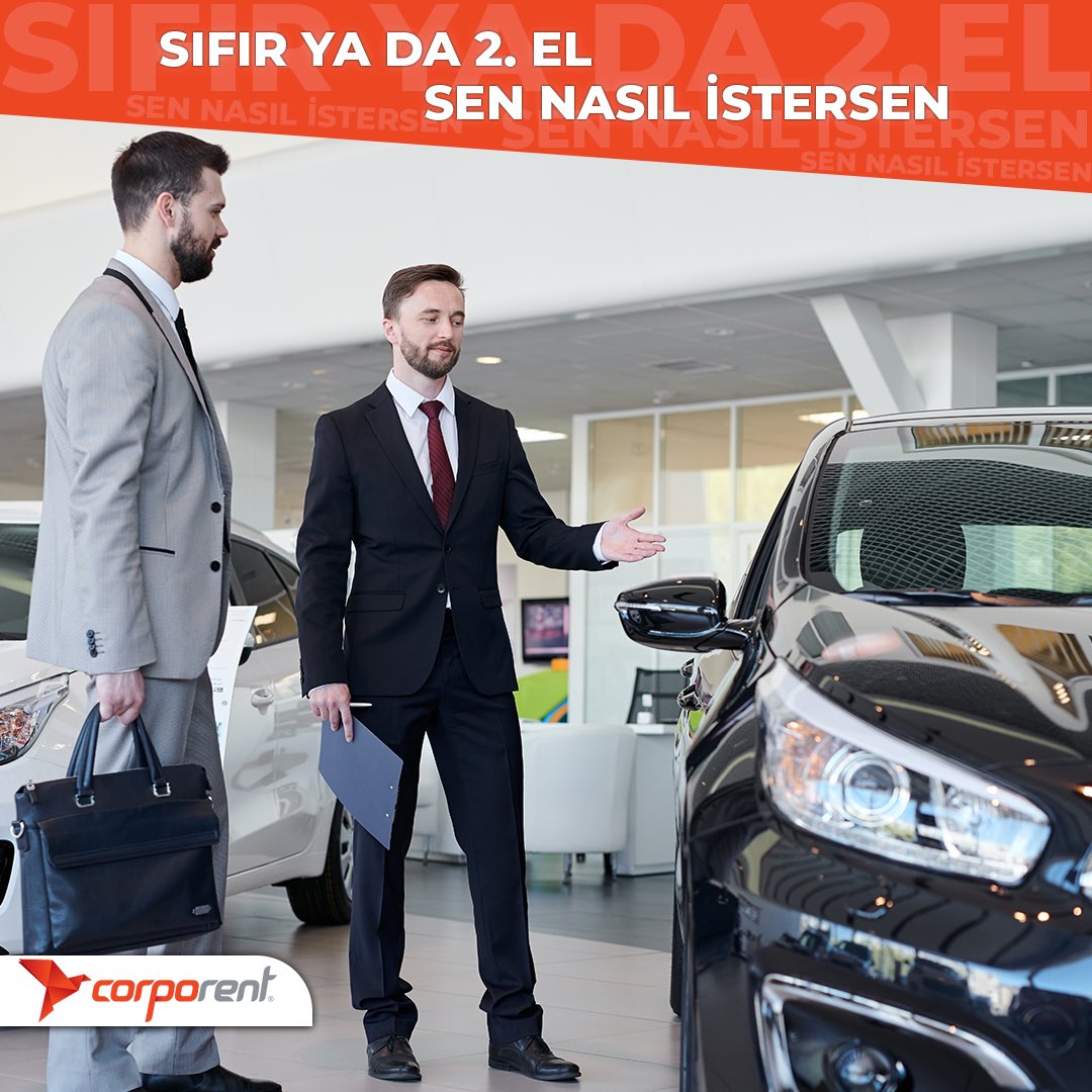 İster sıfır araç keyfi ister ikinci el fiyat avantajı, sen nasıl istersen Corporent’te! Hemen web sitemizi ziyaret edin, sıfır ya da  ikinci el araç tekliflerini inceleyin.