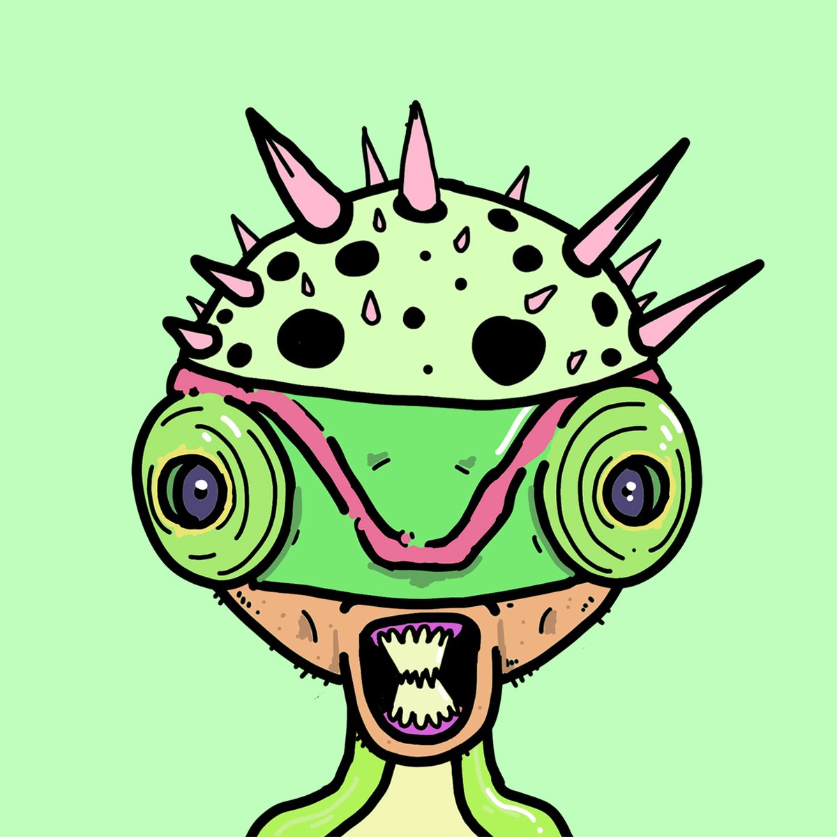 Meet Operation #52 🧪 
-
A chemically infused chameleon 🐛 
-
Follow + Like + RT to be considered for OG