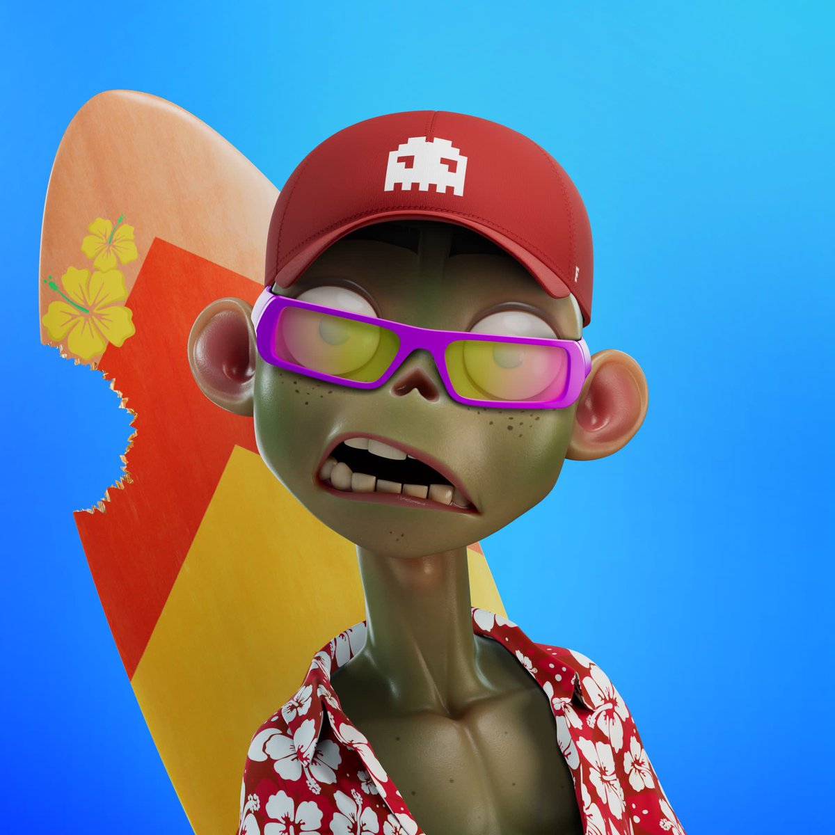 Our boy is getting ready to surf the new waves of the $ETH Shanghai upgrade! 🏄‍♀️🌊