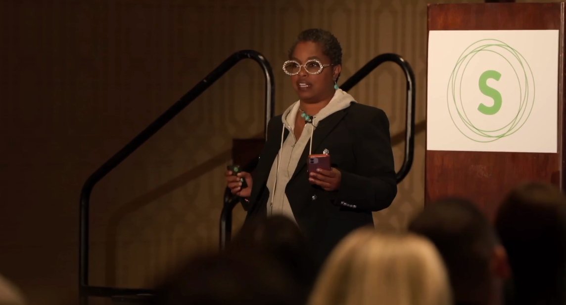 DozaThreeTwoOne's tweet image. @jackyeclayton: &quot;The source of INCLUSION is not Googleable.&quot; @SourceCon #SourceCon #SourceCon2023 #DEIB