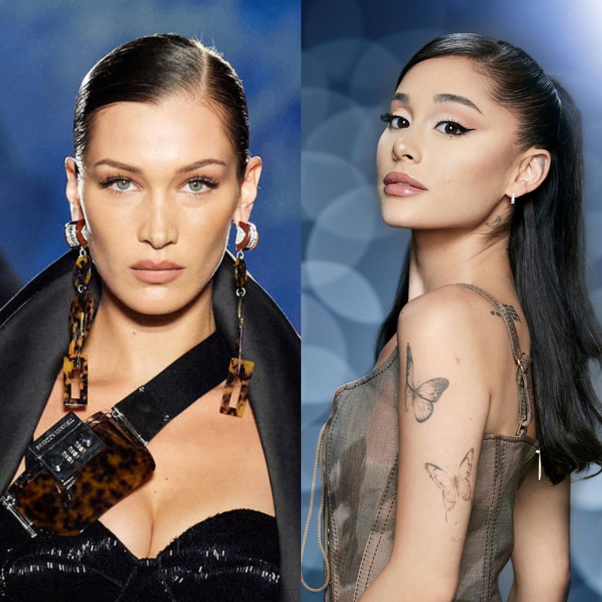 PopTingz's tweet photo. Bella Hadid shows support for Ariana Grande’s recent comments on body shaming:

“Love you Ari. This is so important, I am very proud of you. It will help so many people. Thank you.” https://t.co/xtF7QAhmKD