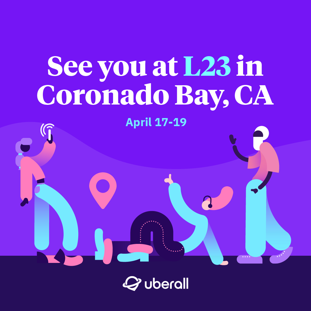 It’s almost here…@think_localogy’s L23 is just a few days away!

Team Uberall will be in sunny Coronado Bay, CA ready to help your SMB marketing efforts shine! ☀️

We can’t wait to see you there 😄

#SMBMarketing #Localogy2023 #TheFutureisLocal