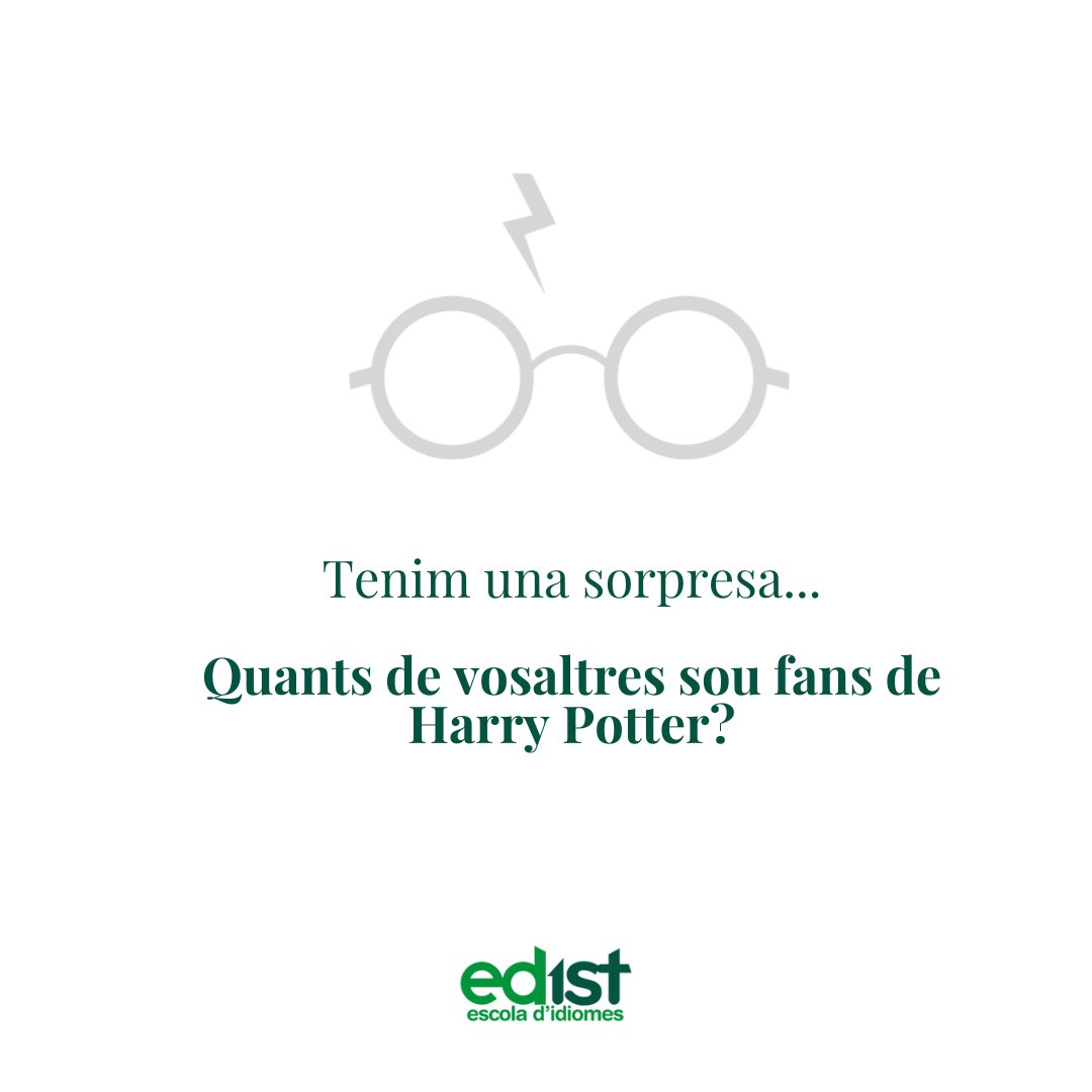 idiomesedist's tweet photo. T'atreveixes a viure l'experiència? Inscripció oberta, descompte especial per als nostres 10 primers embruixadors! 🧙‍♀️
.
.
#HarryPotter #idiomes #badalona #santadria #escueladeidiomas #edist #edistudent https://t.co/Btjt07plBS