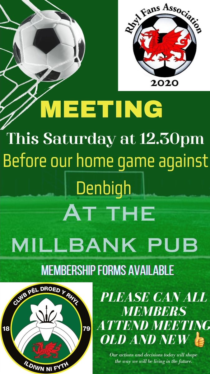 Rhyl Fans Association (@fansrhyl) on Twitter photo 