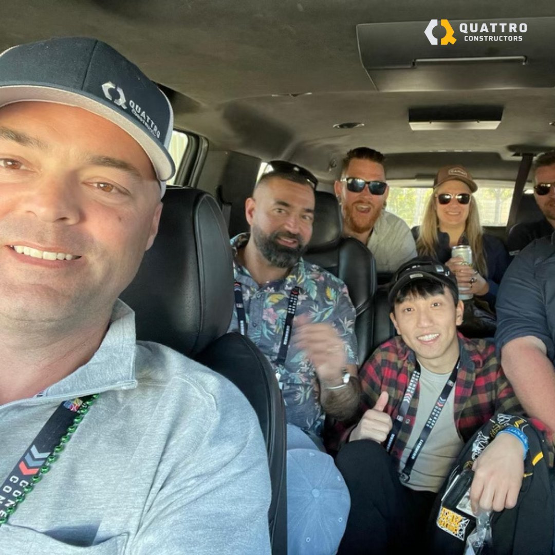 QConstructors's tweet photo. In mid-March, long-standing Quattro Senior Managers and Site Supervisors attended the Con Expo in Las Vegas, NV. 
Con Expo is North America’s largest construction trade event showcasing the latest construction equipment, products, services, and technologies. https://t.co/BL1FHxuLAB