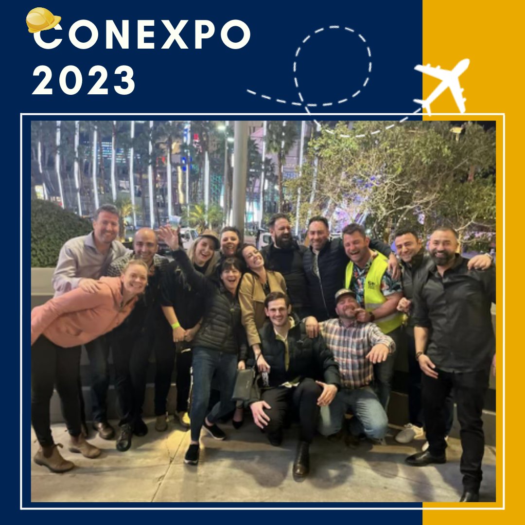 QConstructors's tweet photo. In mid-March, long-standing Quattro Senior Managers and Site Supervisors attended the Con Expo in Las Vegas, NV. 
Con Expo is North America’s largest construction trade event showcasing the latest construction equipment, products, services, and technologies. https://t.co/BL1FHxuLAB