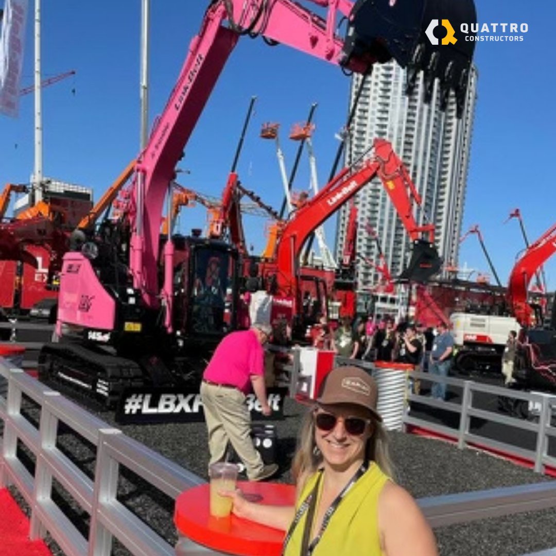QConstructors's tweet photo. In mid-March, long-standing Quattro Senior Managers and Site Supervisors attended the Con Expo in Las Vegas, NV. 
Con Expo is North America’s largest construction trade event showcasing the latest construction equipment, products, services, and technologies. https://t.co/BL1FHxuLAB
