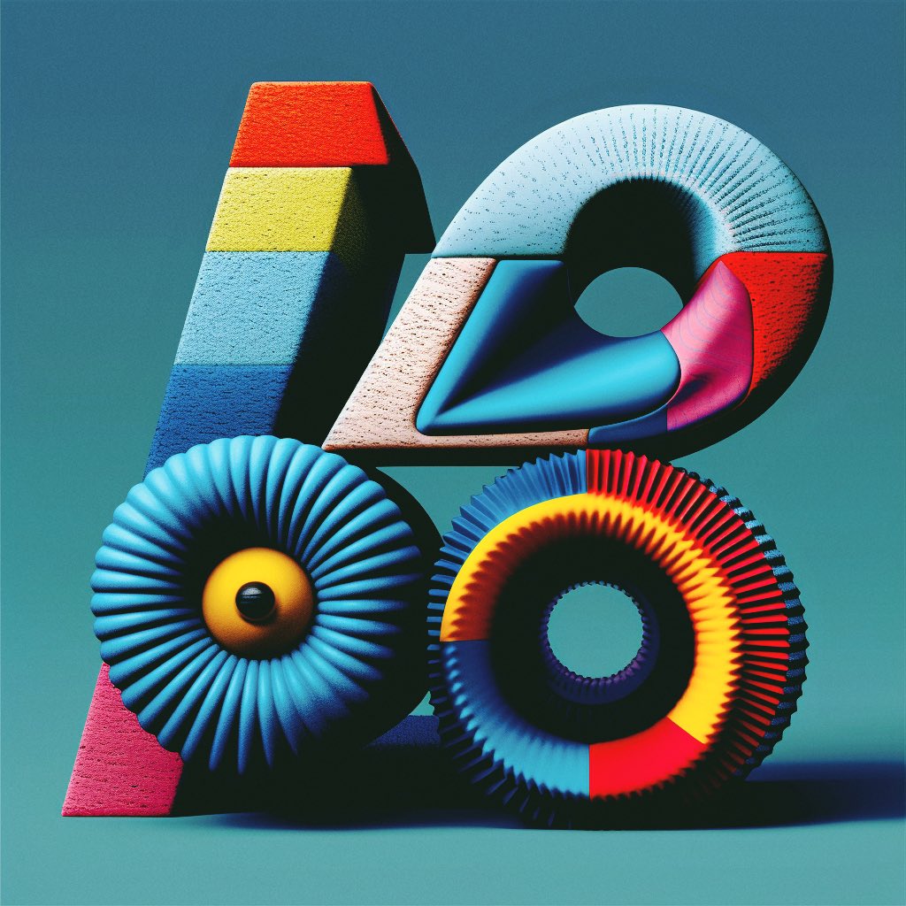 I have been experimenting with A.I  and typography for the #36DaysOfType challenge this year.