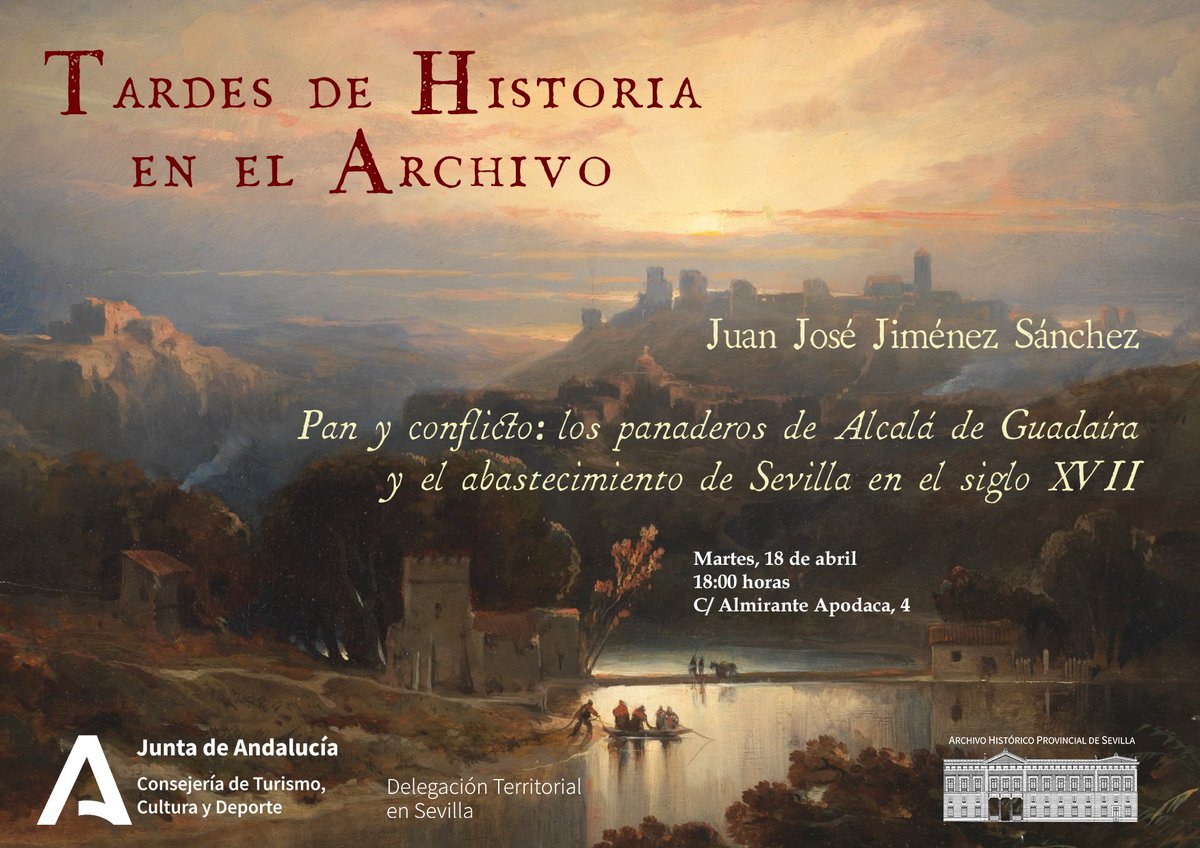 ahpsevilla's tweet photo. TARDES DE HISTORIA EN EL ARCHIVO
Cerramos nuestro primer ciclo de #TardesDeHistoria, cuyo objetivo es acercar al público la #historia contenida en los #fondosdocumentales que custodia el @ahpsevilla, de la mano de investigadores habituales de su sala de consulta. https://t.co/2I6uAuTYyl
