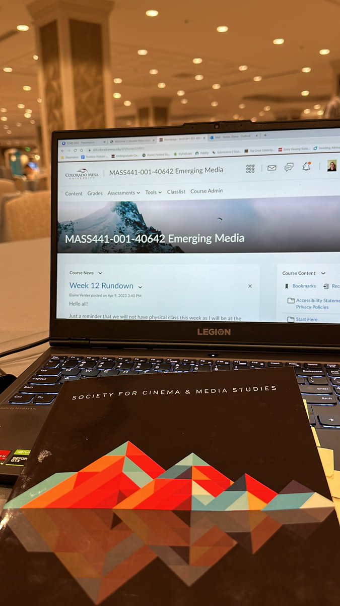 el_venter's tweet image. When you’re at #SCMS2023 but you still have to work 😅😂