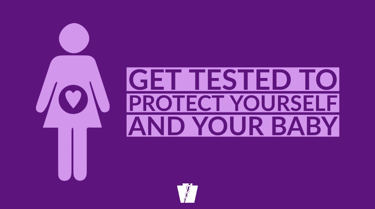 PAHealthDept's tweet photo. For a healthier baby, ask your doctor about STD testing. More and more babies are being born with congenital #syphilis —and it can have major health impacts on your baby. #STDMonth https://t.co/ywstCudssd