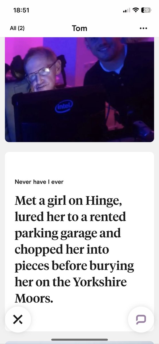 Dear <a href="/hinge/">Hinge</a> . Men posting content like this as a joke is NOT ok! #hinge