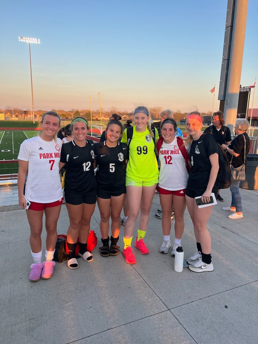 Always love it when we have a high school game loaded with our girls!!!!
