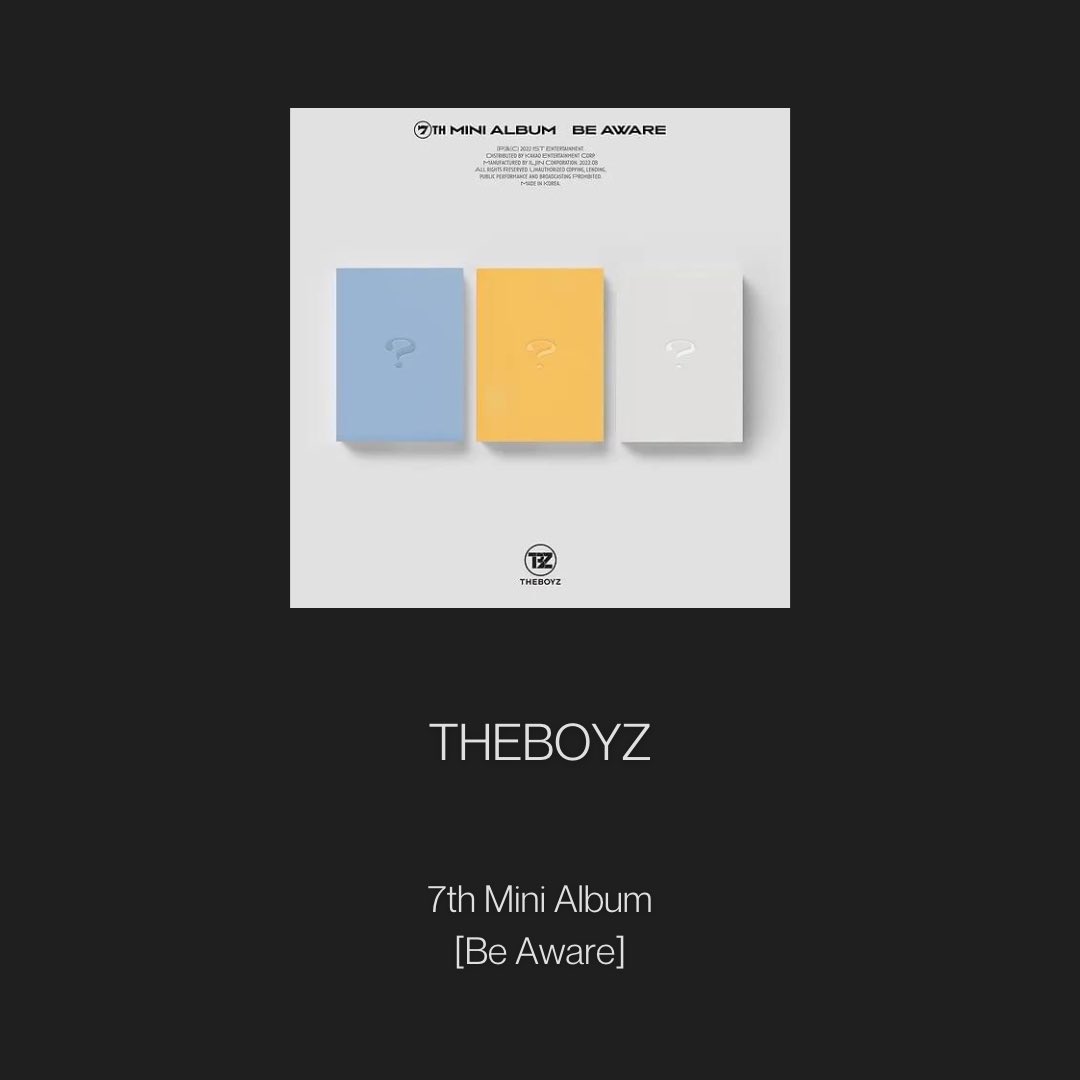 KpopWorldPlus's tweet photo. THEBOYZ

• 7th Mini Album [Be Aware]

Link to our website in our bio. ☺️🫰🏻

#kpopworldplus #kpop #theboyz #onlinestore https://t.co/twkf9nYKIN