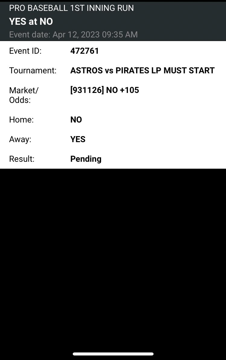 2EZpicks_'s tweet photo. Todays VIP picks for MLB 

1st inning treats us nice

Dm for VIP plays ✅✅

2EZ https://t.co/IvpvcoHtXg