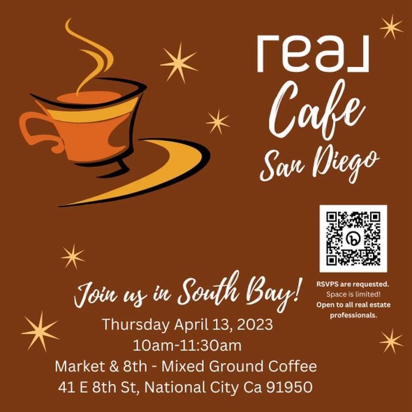 To all San Diego 𝐑𝐞𝐚𝐥𝐭𝐨𝐫𝐬!! Join us tomorrow 𝑇ℎ𝑢𝑟𝑠𝑑𝑎𝑦, 𝐴𝑝𝑟𝑖𝑙 13 at 10AM for a little socializing! Let’s connect!

#ournationrealty #sandiego #sandiegorealestate #sandiegorealtor #bestrealtor #californiarealestate #SouthBay